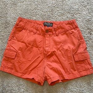 Organic cotton cargo shorts
